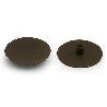 TAPA EMBELLECEDORA ALLEN 6 Ø40MM PIVOTE DE 8MM ACABADO MARRÓN