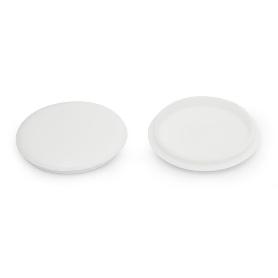 CANELA 35 TAPA EMBELLECEDOR EMBUTIR Ø35MM ACABADO GRIS METAL