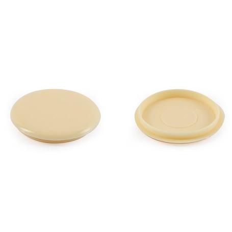 CANELA 35 TAPA EMBELLECEDOR EMBUTIR Ø35MM ACABADO CREMA