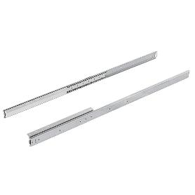 GUIA MESA EXTENSIBLE TOPSLIDE H47 L1500 UNID  SIN FRENO 1 TABLERO DE 1050MM. CARGA 90KG.