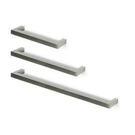 TIRADOR ACERO INOX KUBE. DISTANCIA 192