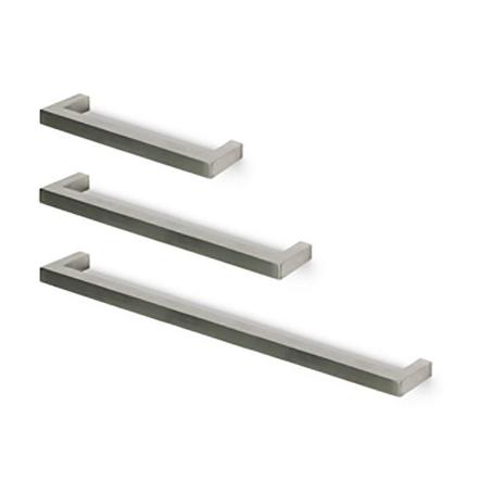 TIRADOR ACERO INOX KUBE. DISTANCIA 160