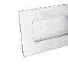 TIRADOR UÑERO PARA PUERTA CORREDERA. 150X50. INOX304