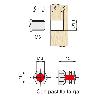 TUERCA EXPANSIBLE LATON M6-13 C/BOLA  PARA TALADRO DIAMETRO 10MM.