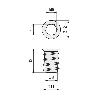 TUERCA EMBUTIR C/ALLEN M6-13 Ø10 ZAMAK