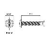 TORNILLO TIRADOR COMBO ZINCADO 4-22,5 (CAJA 100)