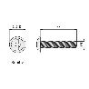 TORNILLO TIRADOR COMBO ZINCADO 4-37 (CAJA 100)