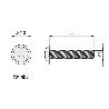 TORNILLO TIRADOR COMBO ZINCADO 4-60