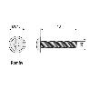 TORNILLO TIRADOR COMBO ZINCADO 4-18 (CAJA 100)