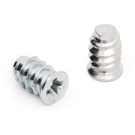 TORNILLO EURO 6,3X10 DIAM.CAB.7MM ZINCADO (CAJA 100)