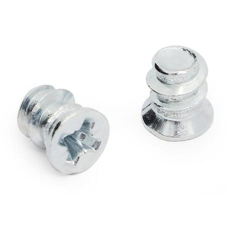 TORNILLO EURO 6,3X8 DIAM.CAB.7,2MM ZINCADO (CAJA 100)