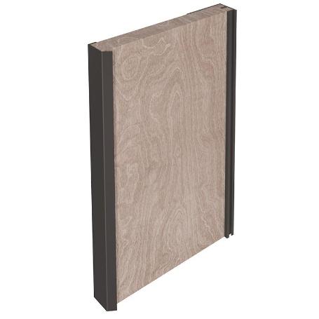 PERFIL TIRADOR ALUMINIO CAPRI 2,70 ACABADO GRIS (CAJA 2)
