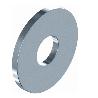 ARANDELA PLANA DIN 9021 ACERO INOXIDABLE METRICA M-4 (CAJA 2000)