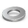 ARANDELA PLANA DIN 125 ACERO INOXIDABLE METRICA M-8 (CAJA 500)