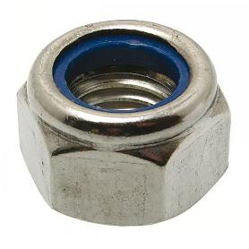 TUERCA HEXAGONAL AUTOBLOCANTE DIN 985 CINCADA METRICA M-5 (CAJA 3000)