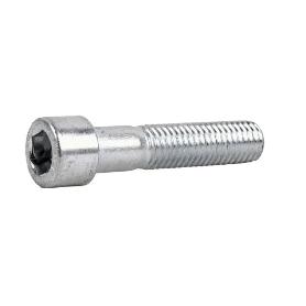 TORNILLO ROSCA METAL ALLEN  DIN 912 ZINC METRICA M-8 LARGO 60MM