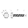TORNILLO CABEZA HEXAGONAL DIN 933 ACERO METRICA M-12 LARGO 40MM