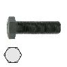 TORNILLO CABEZA HEXAGONAL DIN 933 CALIDA METRICA M-8 LARGO 80MM