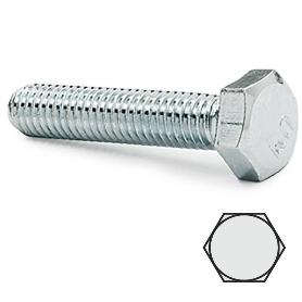 TORNILLO CABEZA HEXAGONAL DIN 933  ZI METRICA M-4 LARGO 10MM (CAJA 100)
