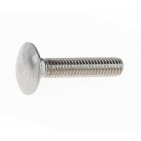 TORNILLO DIN 603 ROSCA TOTAL METRICA M-6 LARGO 80MM