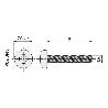 TORNILLO ROSCA METAL CABEZA ALOMADA DIN METRICA M-5 LARGO 25MM (CAJA 500)
