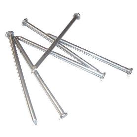 PUNTAS HIERRO CABEZA PLANA GRANEL LARGO 16MM