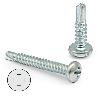 TORNILLO BROCA  ROSCA CHAPA CABEZA REDON LARG.R/CHAPA 45MM Ø ROSCA CHAPA 4.8MM (CAJA 200)