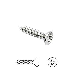 TORNILLO ROSCA MADERA CABEZA GOTA-SEBO P LARGO 17MM DIÁMETRO 3.5MM (CAJA 1000)