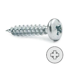 TORNILLO ROSCA MADERA CABEZA REDONDA POZ LARGO 40MM DIÁMETRO 4MM (CAJA 1000)