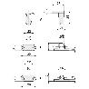 ACCESORIOS CERRADURA FALLEBA METALICO CUERO DUVER 1GANCHO DCHA+ 1IZDA,2PUENTES GANCHO+ 2PUENTES VARILLA.