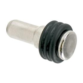 SOPORTE ESTANTE OR D5-10 L18 NIQUEL CON GOMA -