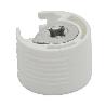 SOPORTE CAZOLETA EXCÉNTRICA BIBO Ø20 SP18 PLÁSTICO, BLANCO