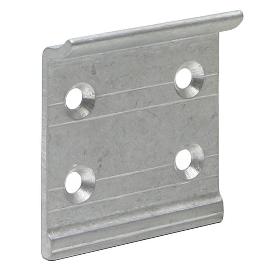 SOPORTE COLGADOR A50 L50 PLATA MATE (CAJA 500)