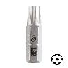 PUNTA ATORNILLAR MANGO 1/4 TORX SEGURIDAD 25MM PUNTA ATORNILL TX20