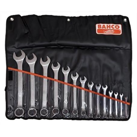 JUEGO LLAVE COMBINADA(11P.)FUNDA TELA 8,9,10,11,12,13,14,15,17,19 Y 22
