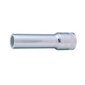 LLAVE VASO CUADRADILLO 1/2 BOCA BIHEXAGONAL SERIE LARGA METRICA M-19