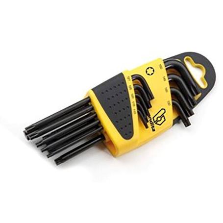 JUEGO LLAVES TORX 9PZS TX T10-T50 232304