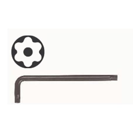 LLAVE ACODADA TORX SEGURIDAD SERIE LARGA MED.TORX T-25