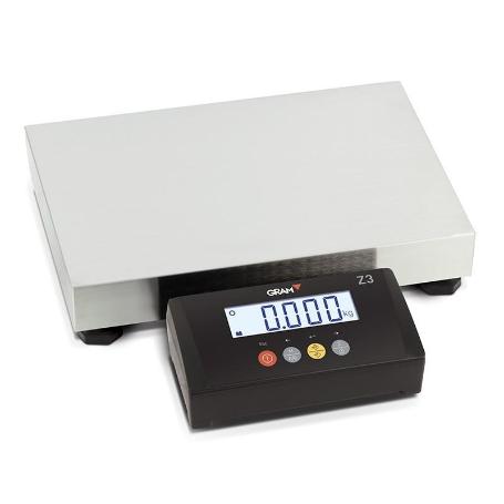 BASCULA PRECISION Z3T-F2-30 30KG 5GR PLATO 500X400MM