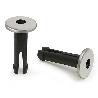 CASQUILLO ARPON EMBUTIR, DE PLÁSTICO MECANISMO PARA SOFA ZEPA   CON TAPA EMBELLECEDORA INOX.