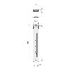 SOPORTE TELESCOPICO 10P CONFE L260 ZINCADO