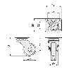 RUEDA GIRATORIA GINA A/NYLON Ø30 PLÁSTICO H37