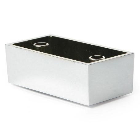 BASE ZAMAK TROPEA 60X30 H22 CROMO