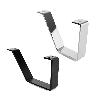 PATA METÁLICA MODELO VERA H120/H135 ACABADO CROMO Y NEGRO MATE ACABADO CROMO ALTURA ALTURA 135MM