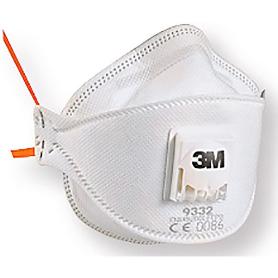 MASCARILLA PROT. C/VALVULA 3M 9332+ FFP3 (CAJA 10)