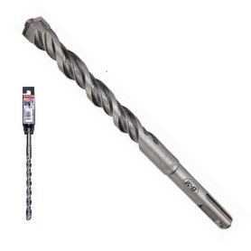 BROCA PARA MARTILLO SDS-PLUS 2 PUNTAS DOBLE CANAL BROCA 12MM LARGO 450MM