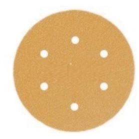 DISCO VELCRO CORINDON 150MM G.400 7A PAPEL LIGERO