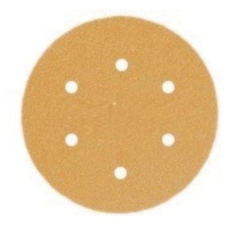 DISCO VELCRO CORINDON 150MM G.400 7A PAPEL LIGERO