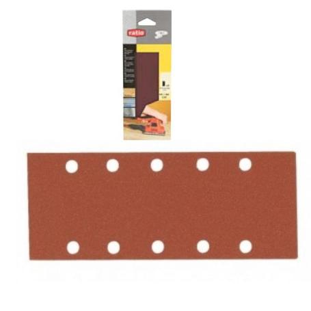 10 HOJAS PERFORADAS 93X230MM G120 RATIO