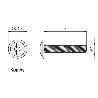 TORNILLO TIRADOR COMBO ZINCADO 4-8 (VALIDO PARA GUIA CANAL 17/27) (CAJA 100)